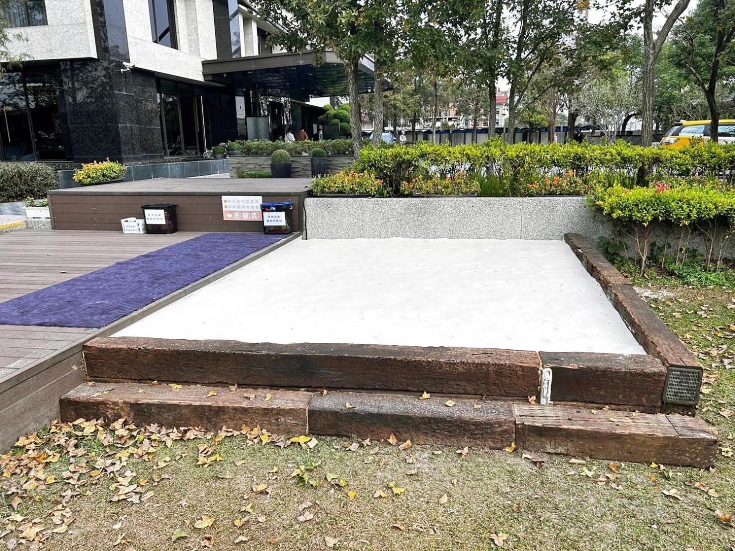 Hsin Hotel 嘉義市 エクステリア 写真 The sandpit at the 2019 Australian Open